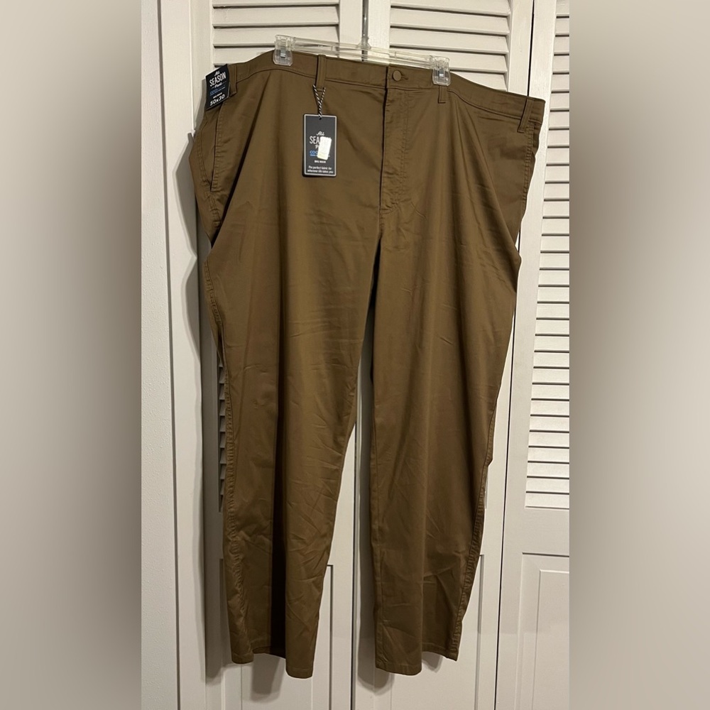 Roundtree & Yorke Kangaroo Brown
Dress Pants, Big Man Size 50x30, New with Tags